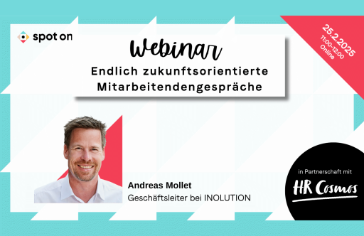 Webinar: Endlich zukunftsorientierte Mitarbeitendengespräche