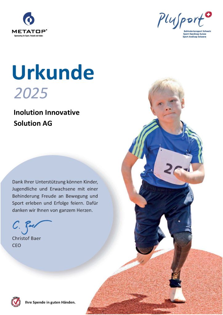 Urkunde PluSport 2025